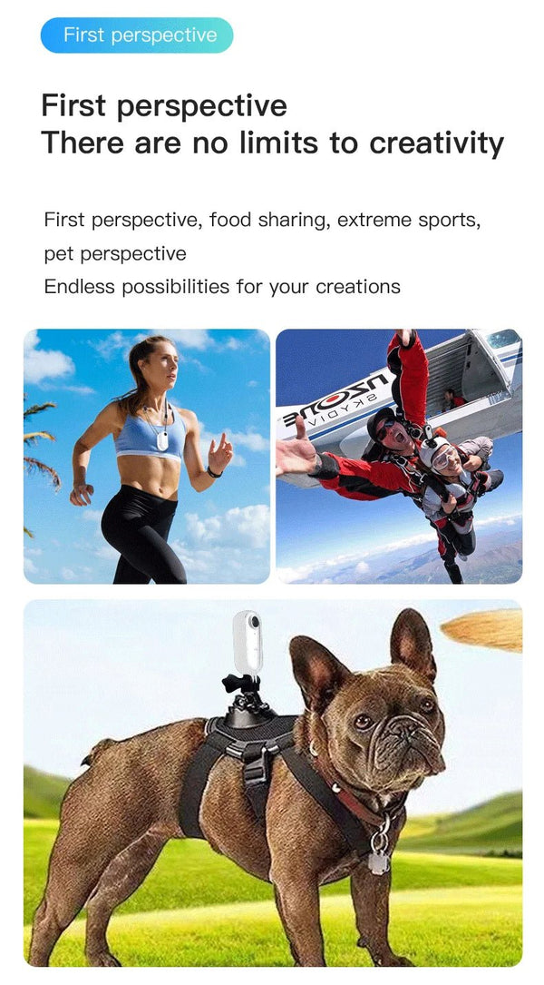 4K Mini WiFi Magnetic POV Action Camera for Sports Waterproof Helmet Cam - stepyours.com