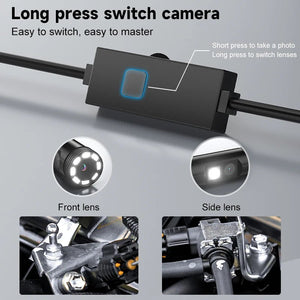 HD1080P Endoscope 3in1 USB Type - C Dual Camera for iPhone Android.add Hooks - stepyours.com