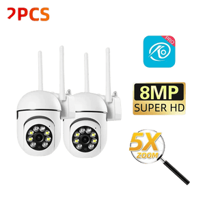 OKam Pro Indoor 8MP WiFi IP Camera - Smart Tracking And 355 Degree Pan - stepyours.com
