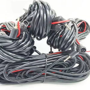 Dashcam Extension Cable 4 Pin 5 Pin Streaming Rear Camera 2.5mm Jack 10m - stepyours.com