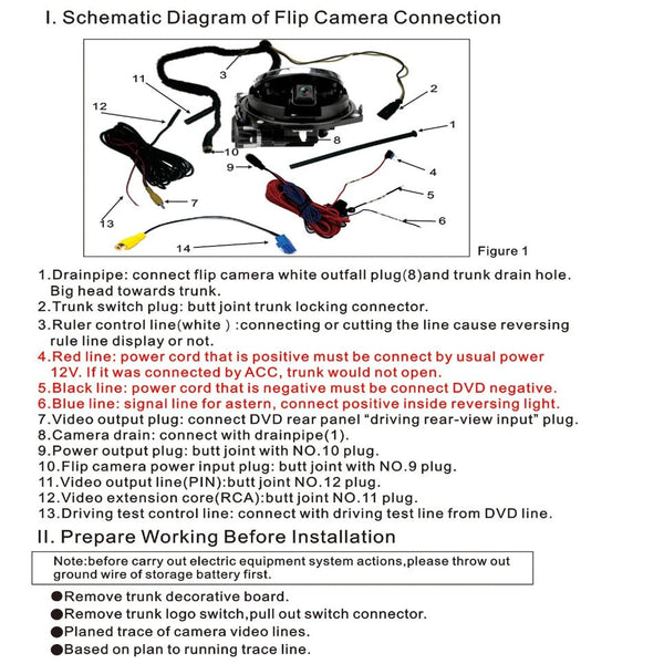 Gold Fisheye 170 Degree AHD 1080P Flip Emblem Backup Camera For VW Passat Golf - stepyours.com