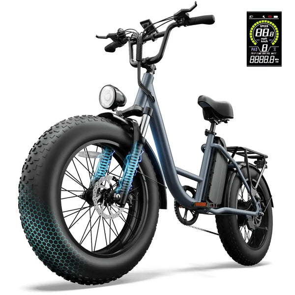 Urlife Fat Tire Ebike — product view 8