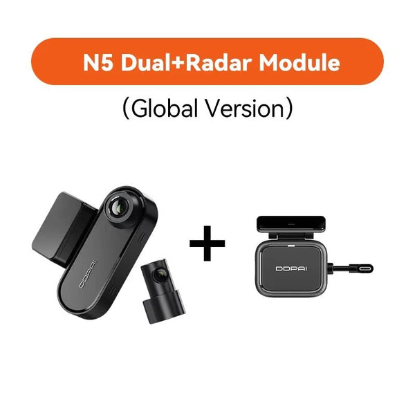 DDPAI N5 Dual Front and Rear Dash Cam 4K Ultra HD GPS ADAS Night Vision - stepyours.com