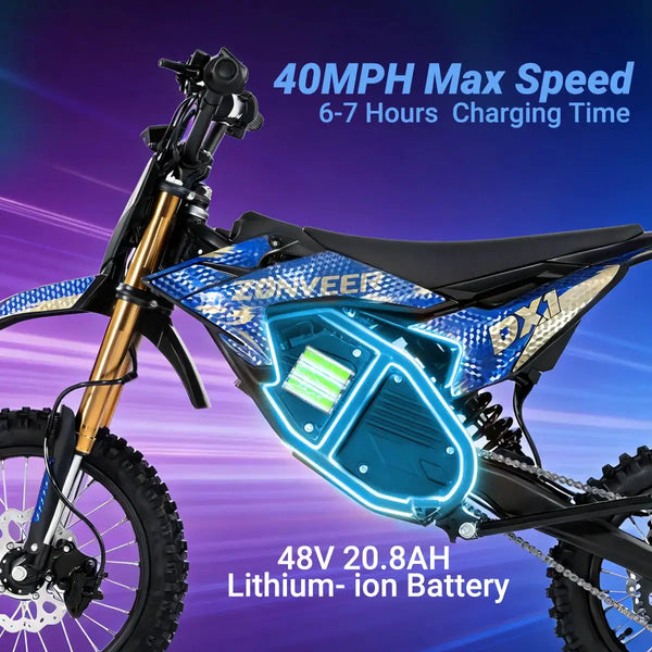 Zonveer Electric Dirt Bike for Custom Setups — product view 4