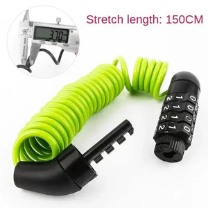 Portable Steel Cable Lock for Bicycle Security — product view 10