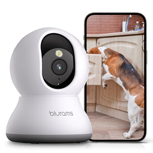 Blurams Indoor Security Camera 2K Kit - 360 Degree Coverage for Pets and Seniors - stepyours.com