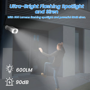 ANRAN 2K Solar Security Camera Wireless 2 4G WiFi Floodlight Color Night Vision - stepyours.com