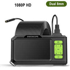 ENWOR Industrial Endoscope 4.3 Inch IPS Screen Autofocus Camera With Triple Lens - stepyours.com