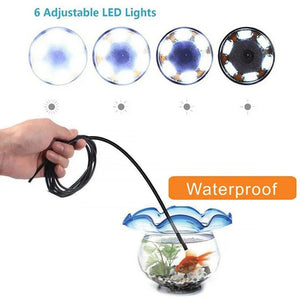 Practical 7mm Android Endoscope 3 In 1 USB Type C Borescope Waterproof Hooks - stepyours.com