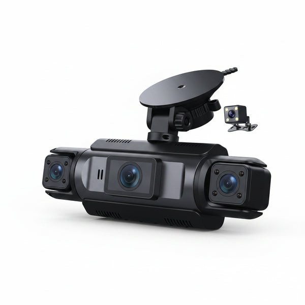 4 Channel WiFi Dashcam Full HD 1080P Front Rear Night Vision Loop Recording - stepyours.com