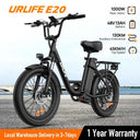 Urlife Fat Tire Electric Bike for Custom Setups — product view 8