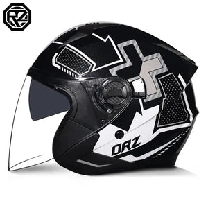 Unisex Open Face Motorcycle Helmet — product view 13