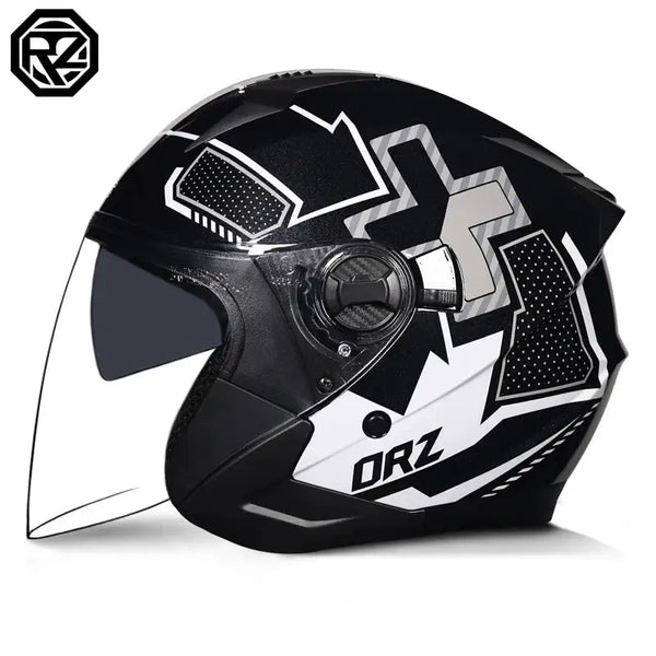 Unisex Open Face Motorcycle Helmet — product view 13