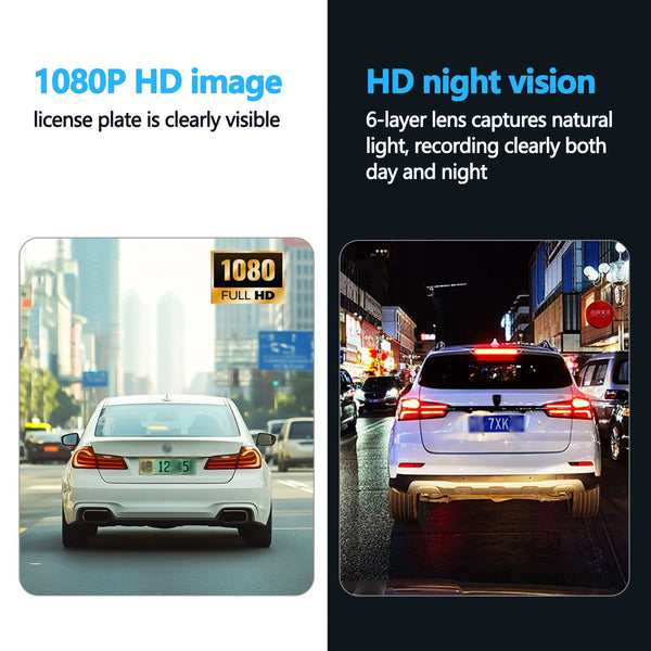 4 Channel WiFi Dash Cam for Cars Front and Rear Interior 360 DVR - stepyours.com
