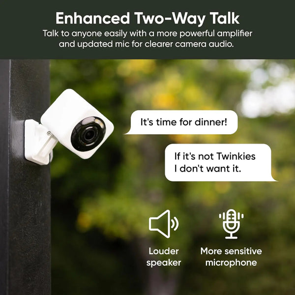 Wyze Cam V4 - 2.5K WiFi Security Camera With Color Night Vision - stepyours.com