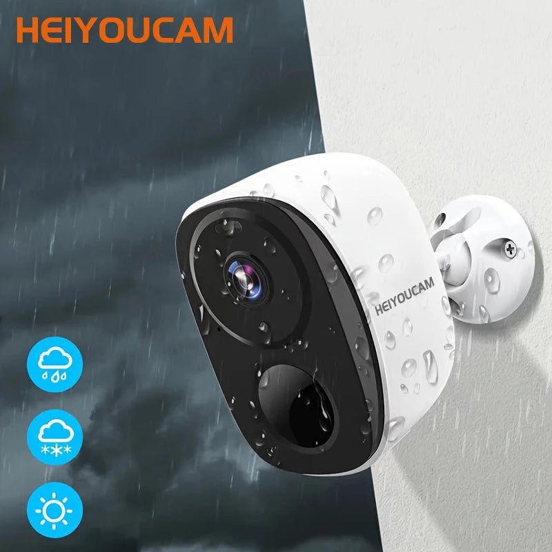 HEIYOUCAM BW4 Wireless Outdoor Security Camera - 2K 3MP Battery 2 Way Audio - stepyours.com