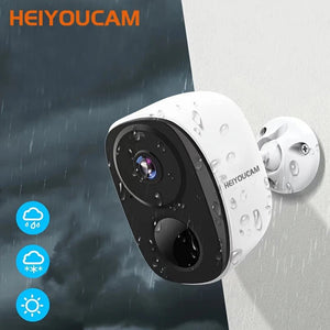 HEIYOUCAM BW4 Wireless Outdoor Security Camera - 2K 3MP Battery 2 Way Audio - stepyours.com