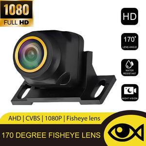 1080P Car Rear View Camera 170 Degree Wide Angle Night Vision Waterproof - stepyours.com