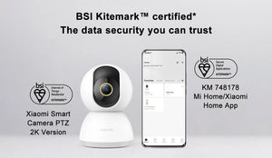 Xiaomi Smart Camera - 360 Degree Indoor Security With 2K Clarity by stepyours.com