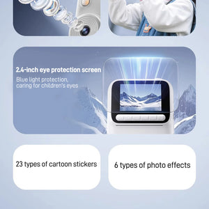 Color Printing Thermal Print Kids Instant Camera 32GB 1080P Digital Gift - stepyours.com