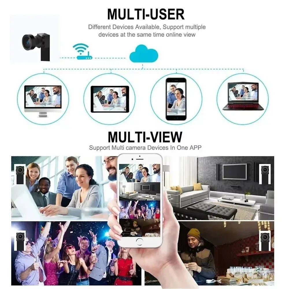 Upgraded 4K Mini WiFi Nanny Cam With Remote Motion Alerts - stepyours.com