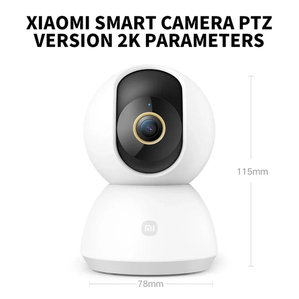 Xiaomi 360 Degree PTZ 2K AI Security Camera - Night Vision And Human Detection - stepyours.com