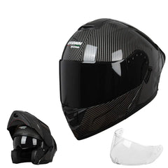Crown Racing Modular Helmet — product view 1
