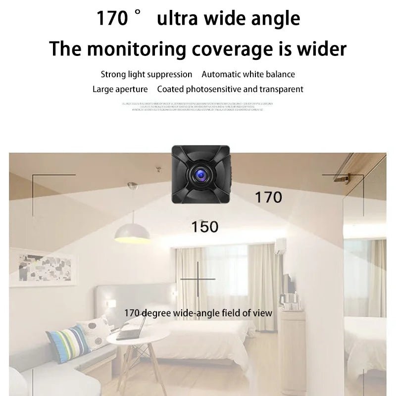 4K WiFi Mini Security Camera With Long Battery Life And Motion Detection - stepyours.com