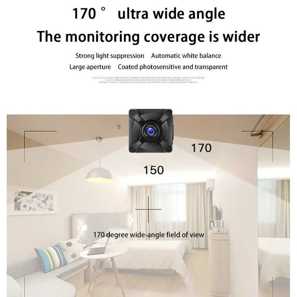 4K WiFi Mini Security Camera With Long Battery Life And Motion Detection - stepyours.com