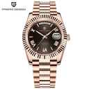PAGANI DESIGN DD36 Men's Watches Rose Gold Luxury Automatic Watch For Men Mechanical Wristwatches Sapphire Mirror Clock Gift Man