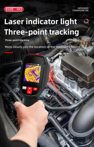BSIDE HX3 Handheld Thermal Imaging Camera - For PCB, Pipes And Fire Safety - stepyours.com