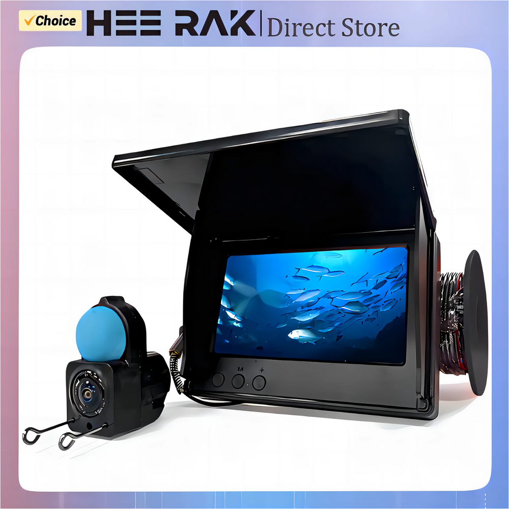 Heerak Handheld Depth Finder Underwater Camera With Night Vision For Anglers - stepyours.com