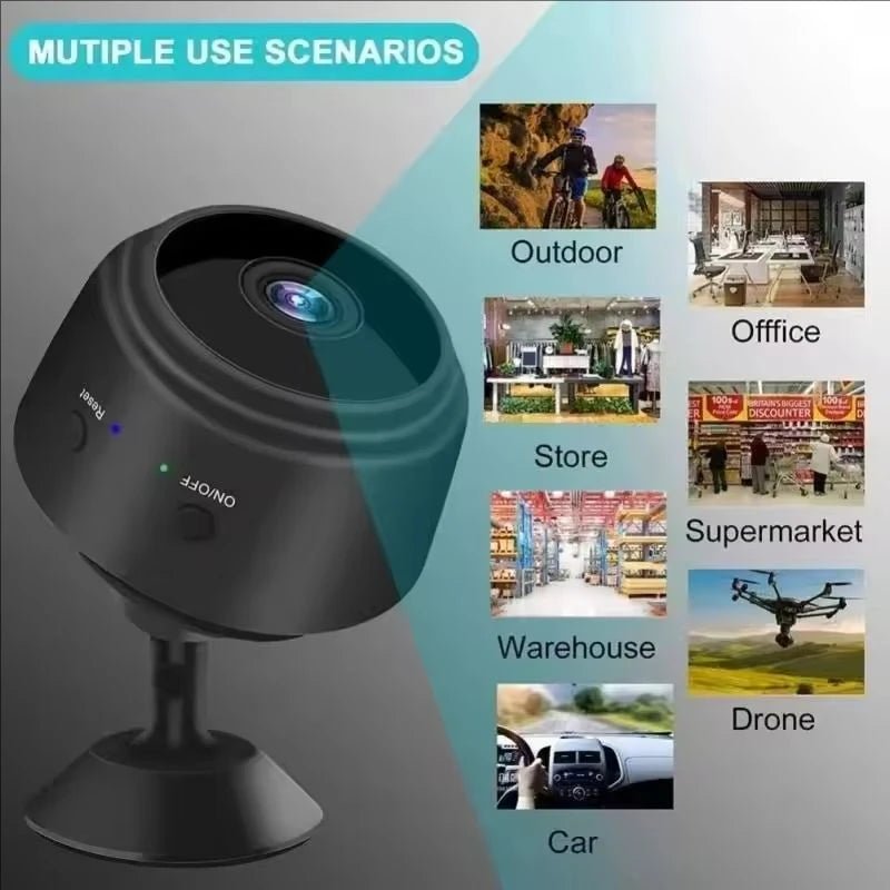 A9 WiFi Mini Camera - 1080P Wireless Baby and Pet Monitor for Infants and Pets - stepyours.com
