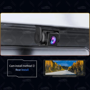 FHD 1080P Car Rear View Camera Waterproof For DVR Dashcam T30 K50 - stepyours.com