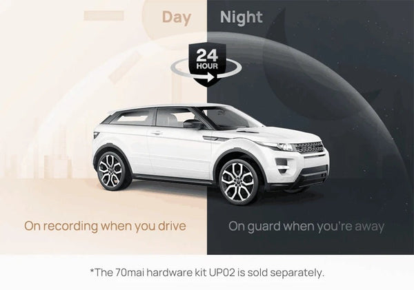 70mai S500 Rearview Dash Cam 9.35 Inch Touch Screen Dual Channel 3K HDR - stepyours.com
