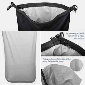 Rhinowalk Motorcycle Saddle Bag Internal Waterproof 10L-20L-30L Rear Seat Bag Modularity Luggage Shoulder Bag Single Item Sale
