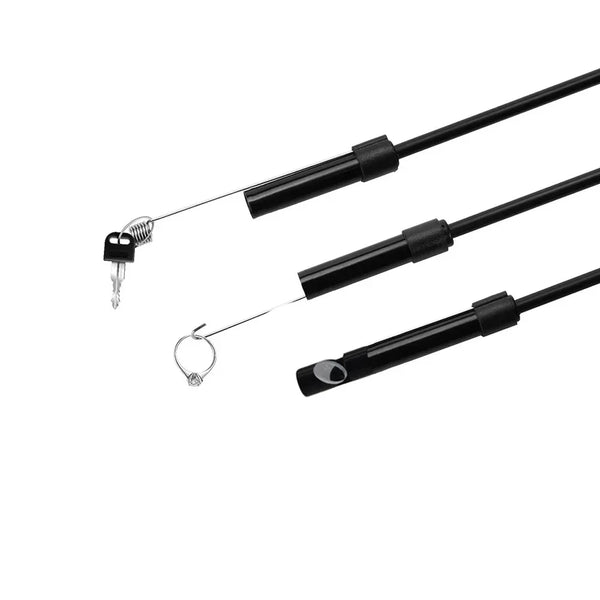 Practical 7mm Android Endoscope 3 In 1 USB Type C Borescope Waterproof Hooks - stepyours.com