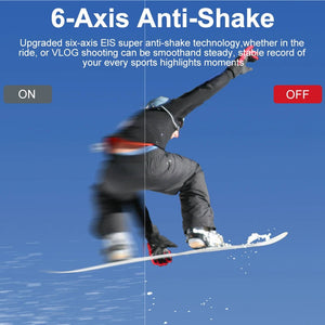 Ourlife 5K 30FPS Action Camera 2 Inch LCD 170 Degree Waterproof Remote Control - stepyours.com