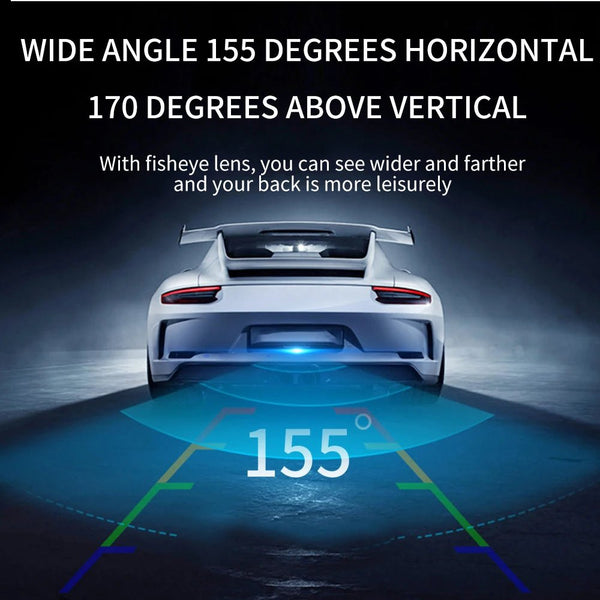 HD Parking Rear View Camera For Truck RV Trailer 18 LED Night Vision Waterproof - stepyours.com