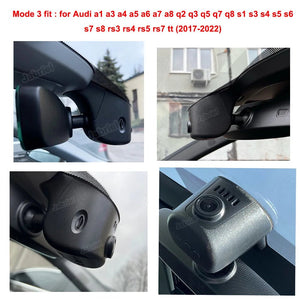Plug And Play Audi Dash Cam With App Control 1080p Front Camera A3 A4 A5 A6 Q5 Q7 - stepyours.com