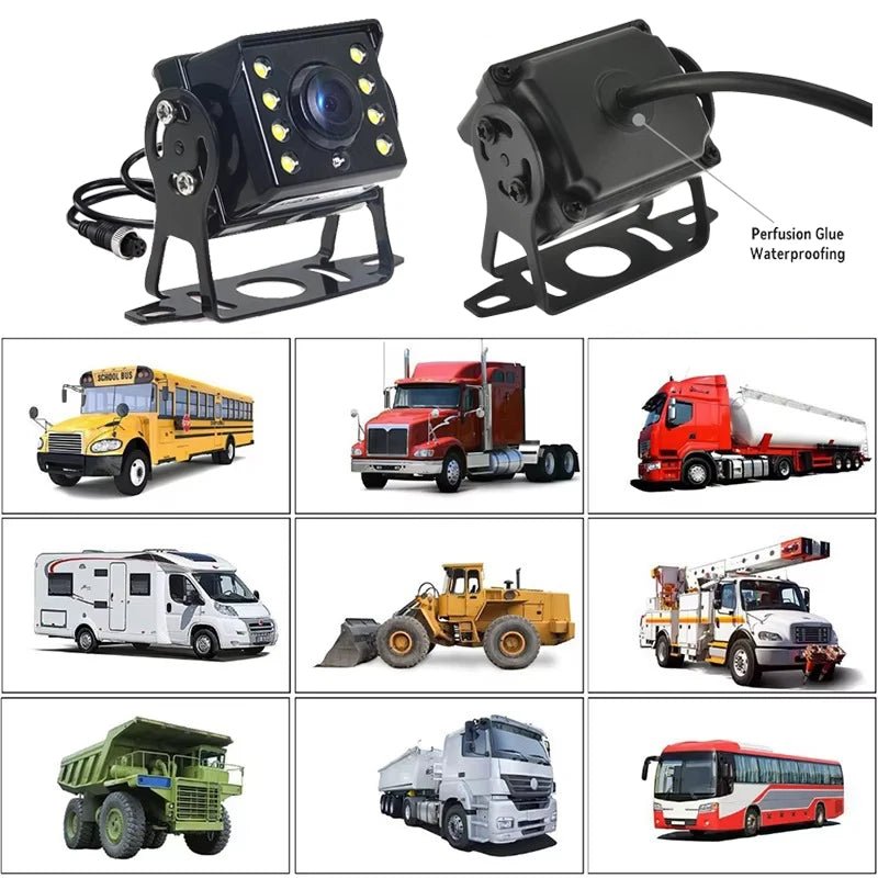 170 Degree AHD 1080P Truck Bus RV Rear View Camera Starlight Night Vision - stepyours.com