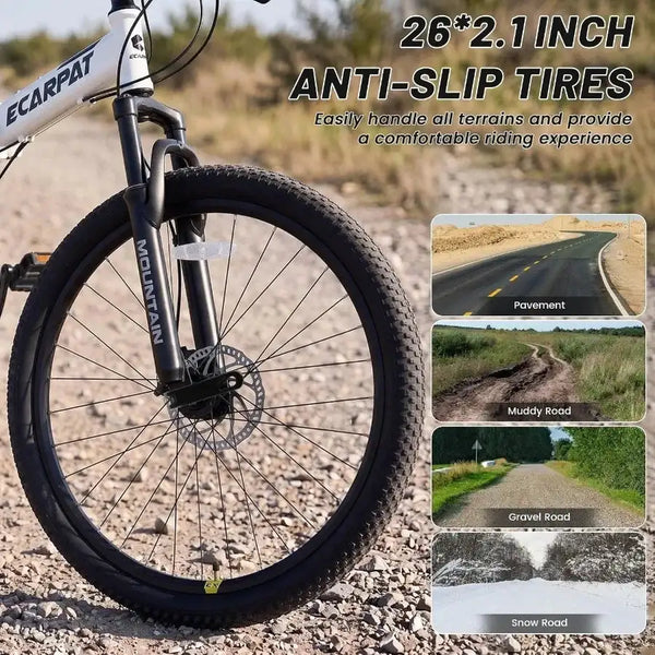 Inch Compact Folding Mountain Bike — product image 4