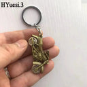 Motorcycle Keychain With Rotating Wheels For Gifts — product view 11