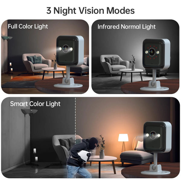 JOOAN 1080P WiFi IP Camera Outdoor Surveillance 5X Digital Zoom Night Vision - stepyours.com