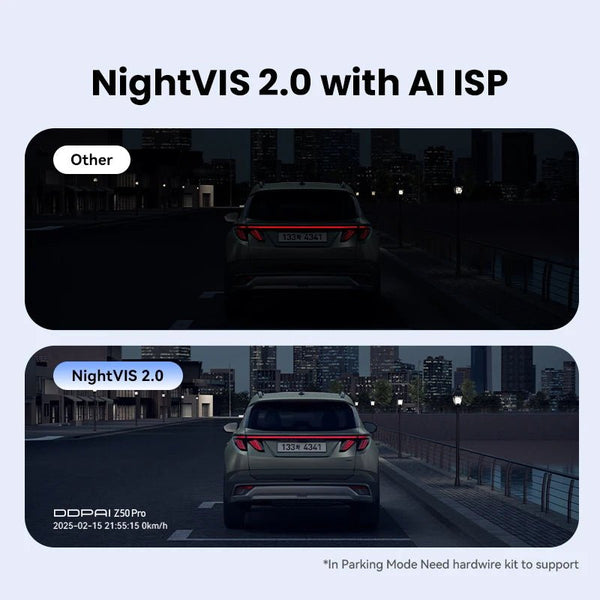 DDPAI Z50 Pro Dash Cam 4K Car DVR With 3 Inch IPS Screen GPS ADAS WiFi - stepyours.com