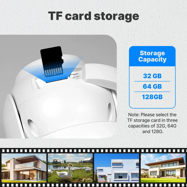 MOES Tuya Solar Powered 4G WiFi 4MP Security Camera With Color Night Vision - stepyours.com