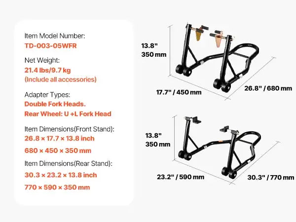Steel Motorcycle Lift Stand — product image 8
