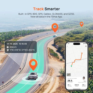 70mai Dash Cam 4K A800SE Dual Channel 24H Parking HDR WiFi 6 Voice Control - stepyours.com