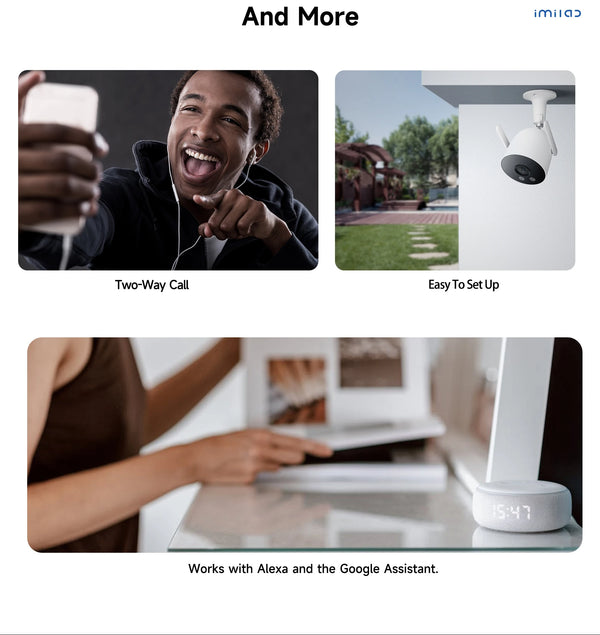 IMILAB EC3 Lite Outdoor Security Camera - 2K HD Color Night Vision - stepyours.com