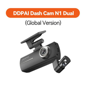 DDPAI N1 Dash Cam Dual Front and Rear 1296P Night Vision Car DVR App Control - stepyours.com